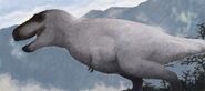 Illustration depicting a Nanuqsaurus.
