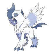 Mega Absol, a Pokemon inspired by Bai Ze