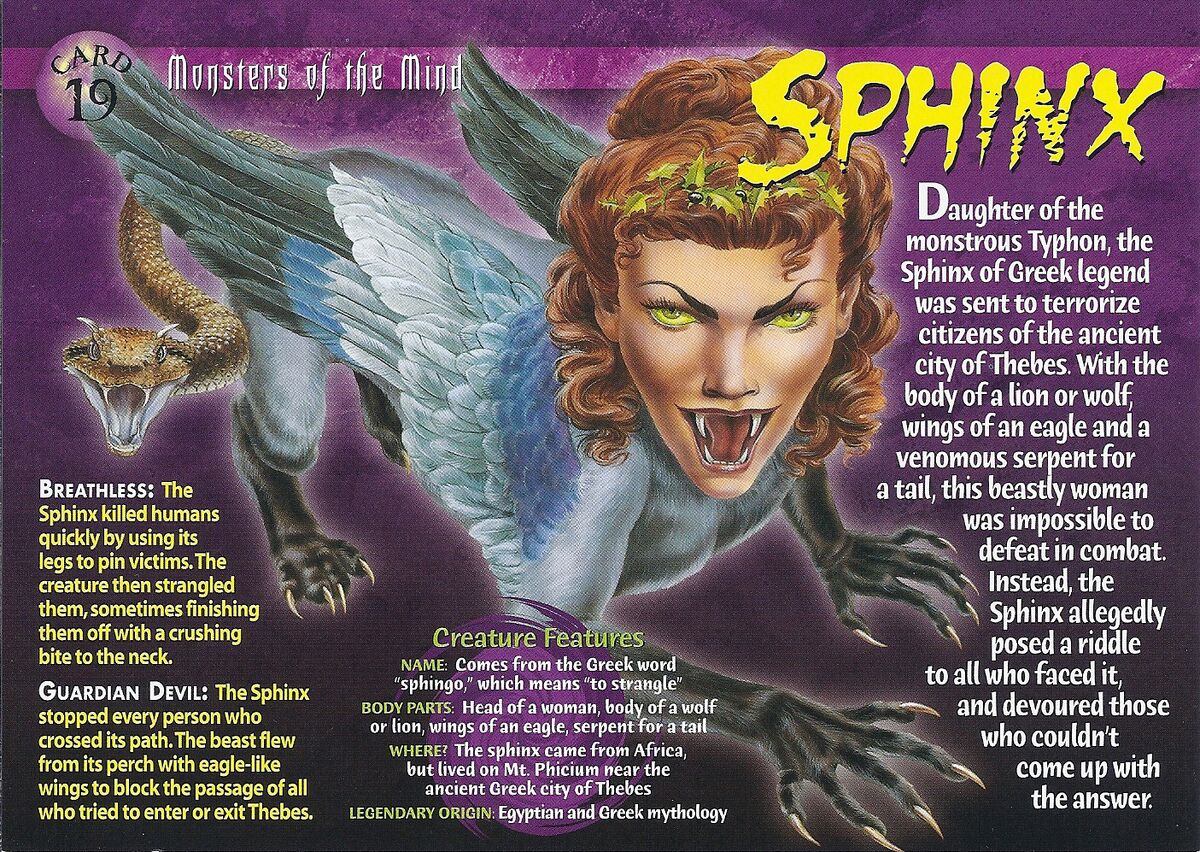 Sphinx, Cryptid Wiki