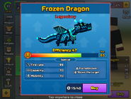 Frozen Dragon in Pixel Gun 3D