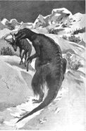 The Partridge Creek Monster as depicted in the original publication.