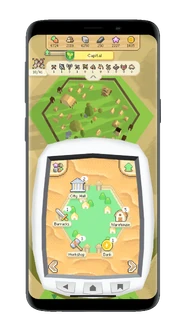 Tapping the Empire button in the main menu takes the Leader directly to the last Settlement they visited; in this case, it's their Capital City