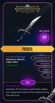 Phobia card