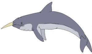 Artist's drawing of creature.