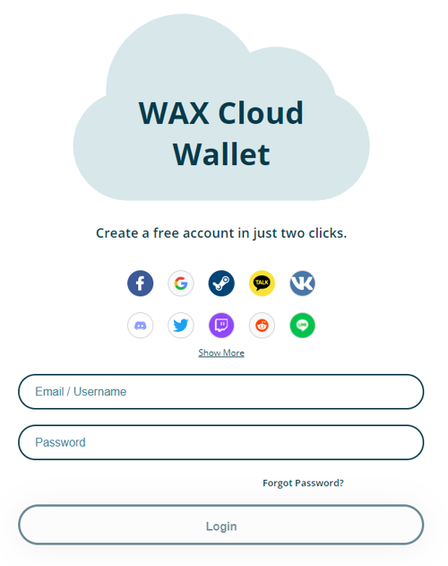 Making a WAX wallet CryptureWorld Wiki Fandom