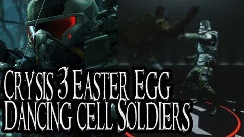 Crysis_3_Easter_Egg_-_Dancing_Cell_Soldiers_in_Nanosuit_Showroom-0