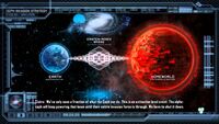 Ceph homeworld compared to Earth