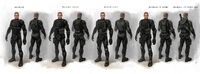 Early Nanosuit unarmored and armored concept comparison