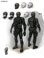 Early Nanosuit concept that became the Korean Nanosuit