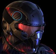 Nanosuit helmet render.