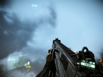La Grendel en uso en Crysis 2