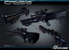 Waffe gauss rifle