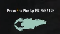 Pick-up icon for the Incinerator.