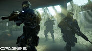 Wallpaper featuring a squad of C.E.L.L. soldiers.