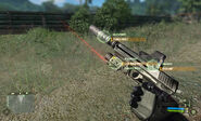 Setting the Reflex Sight in Crysis