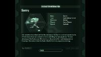 Sentry information sheet