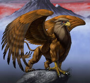 Alan in his Gryphon form.