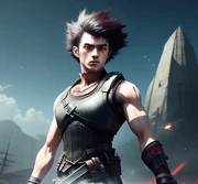 Counterpoint on a bad hair day. By Rosebunny, using artflow.ai