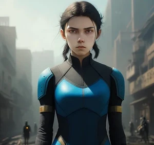 Lemure really is sick of her team and most of her teammates. By Domoviye, using artflow.ai.