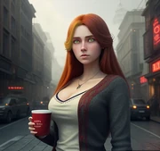 Sphere drinking the nectar of the gods. By Rosebunny, using artflow.ai