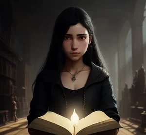 Conjure, a good little minion. By Rose Bunny using Artflow.AI.