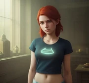 Crimson, why are all the cute girls evil? By , using Artflow.AI.