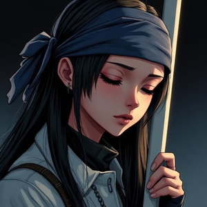 Sunshine, don't look her in the eyes.  By , using artflow.ai.