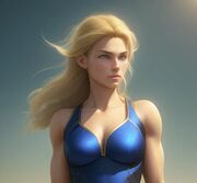 Zenith out of costume. By Crazy Minh, using artflow.ai.