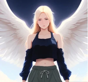 Angel thinking about her family.