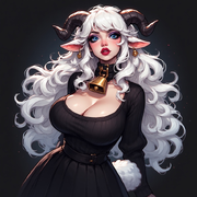 Ewe enjoying the sunny day. By , using Artflow