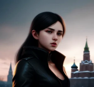 Glissade, she really needs to find a better crowd to hang out with. By Rose Bunny using Artflow.AI.