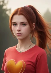 Backtrack, just a not-so-ordinary teen girl. By  using Artflow.AI.