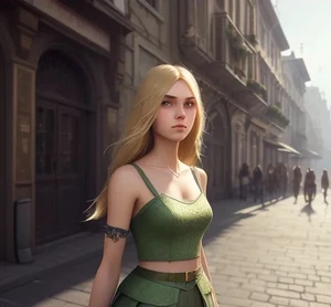 Kismet back home for summer vacation. By Domoviye, using artflow.ai.