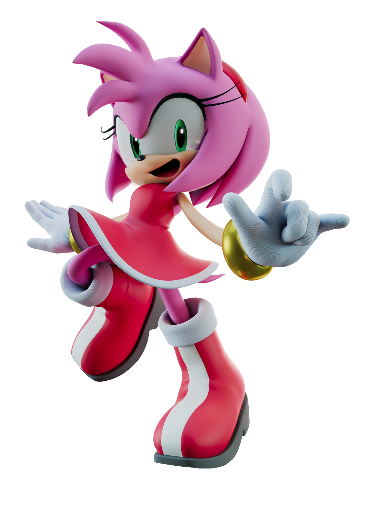 Amy Rose Images Amy Rose - Amy Sonic, HD Png Download - 1283x2200  (#1610254) - PinPng