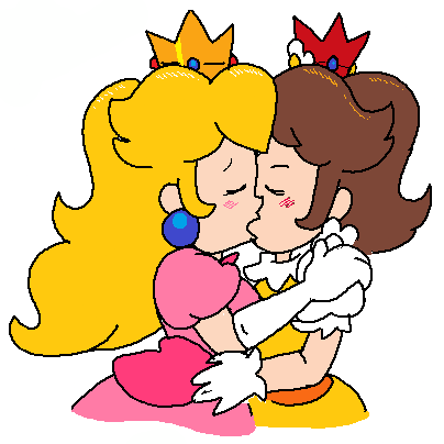 princess peach and daisy together