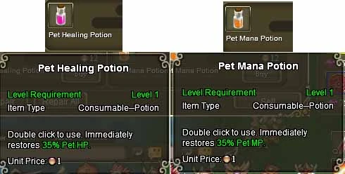 Pet Potions | Crystalsaga Wiki | Fandom