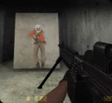 Animasi menembak dan reload