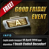 Indonesia Good Friday event poster