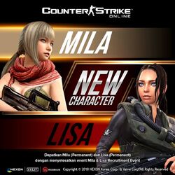 Lisa, Counter Strike Online Wiki