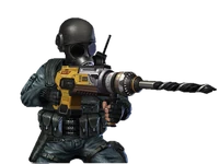 SAS with Drill Gun