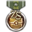 A medal awarded to the person who acquires many points through the Zombie Scenario Dropbox