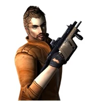 Gerard wielding a Kriss