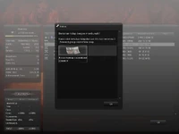 In-game obtained notice