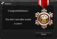 [Diet Controller] medal