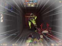 The player is using the Sprint ability