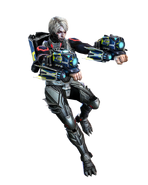 Axion equipping Blue Storms