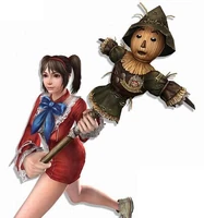 Yuriwithozmelee.jpg (74 KB) Yuri with Oz Scarecrow Pickaxe