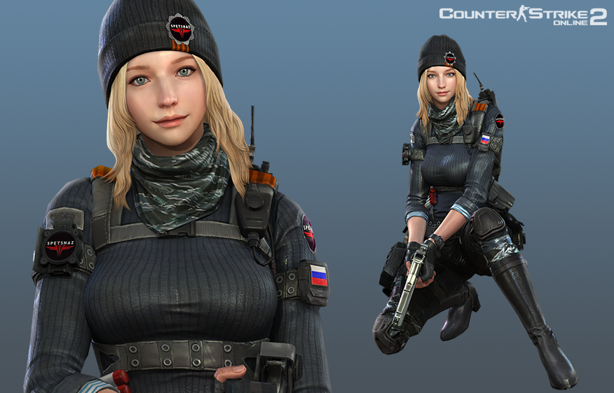 Helga is a female Spetsnaz character in Counter-Strike Online 2