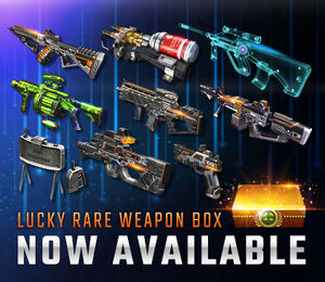 Lucky rare weapon box csnz