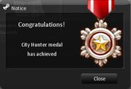 [City Hunter] medal